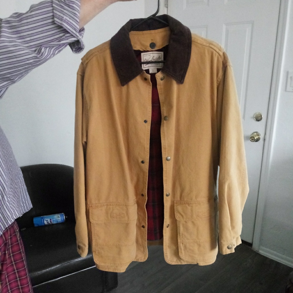 Woolrich Mens Flannel Lined Coat